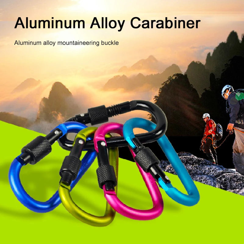 Outdoor Camping Carabiner Keychain