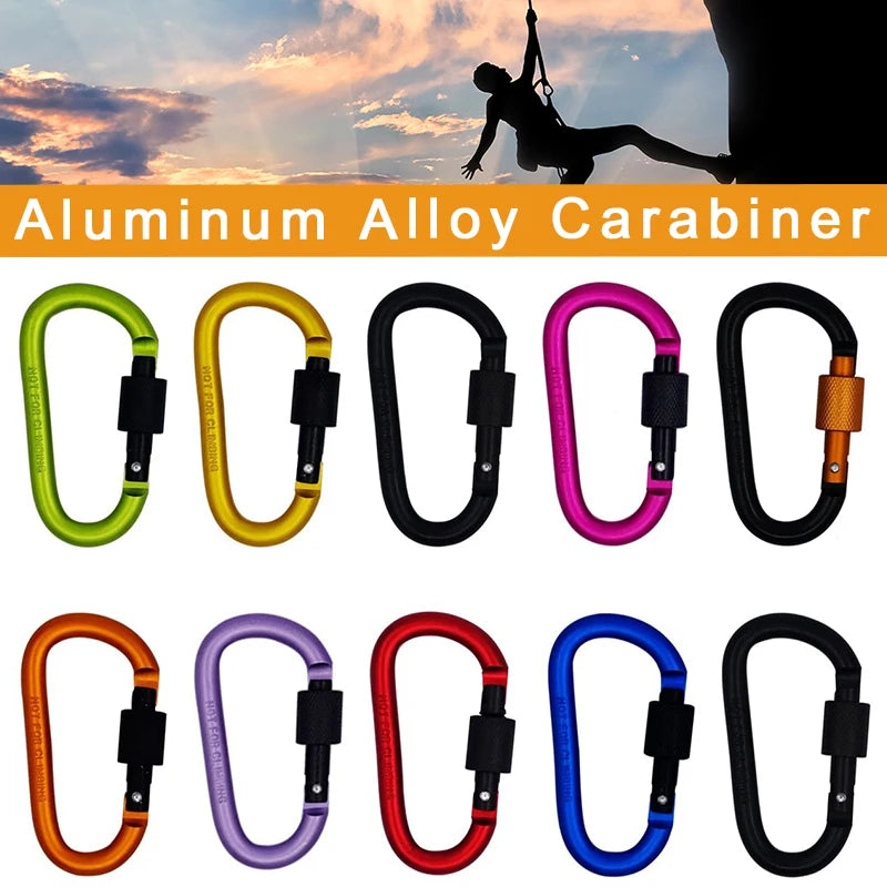 Outdoor Camping Carabiner Keychain