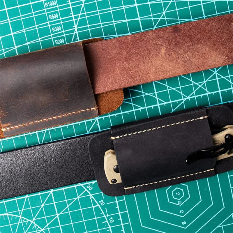 Leather Knives Sheaths EDC Carrier