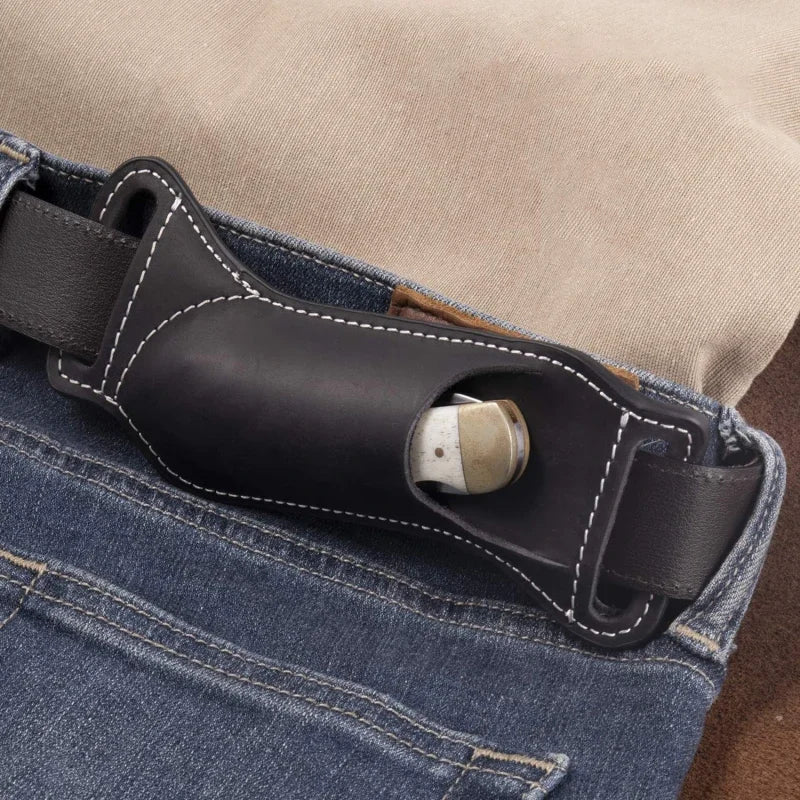 Leather Knives Sheaths EDC Carrier