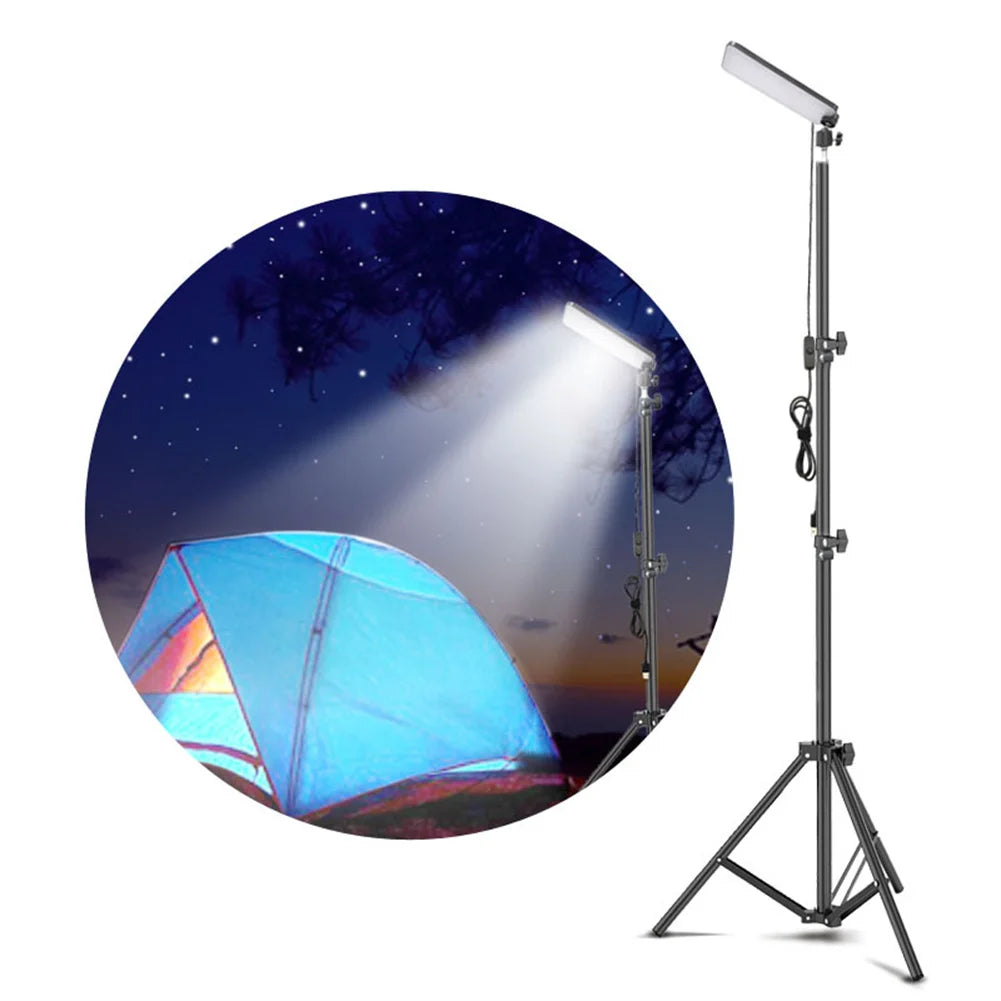 Multifunctional Portable Telescopic Tripod Camping Lantern