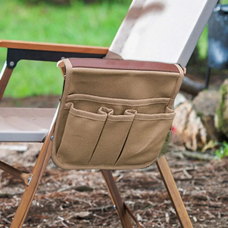 Portable Chair Armrest Hanging Bag