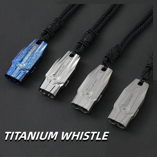 Outdoor Survival Titanium Whistle