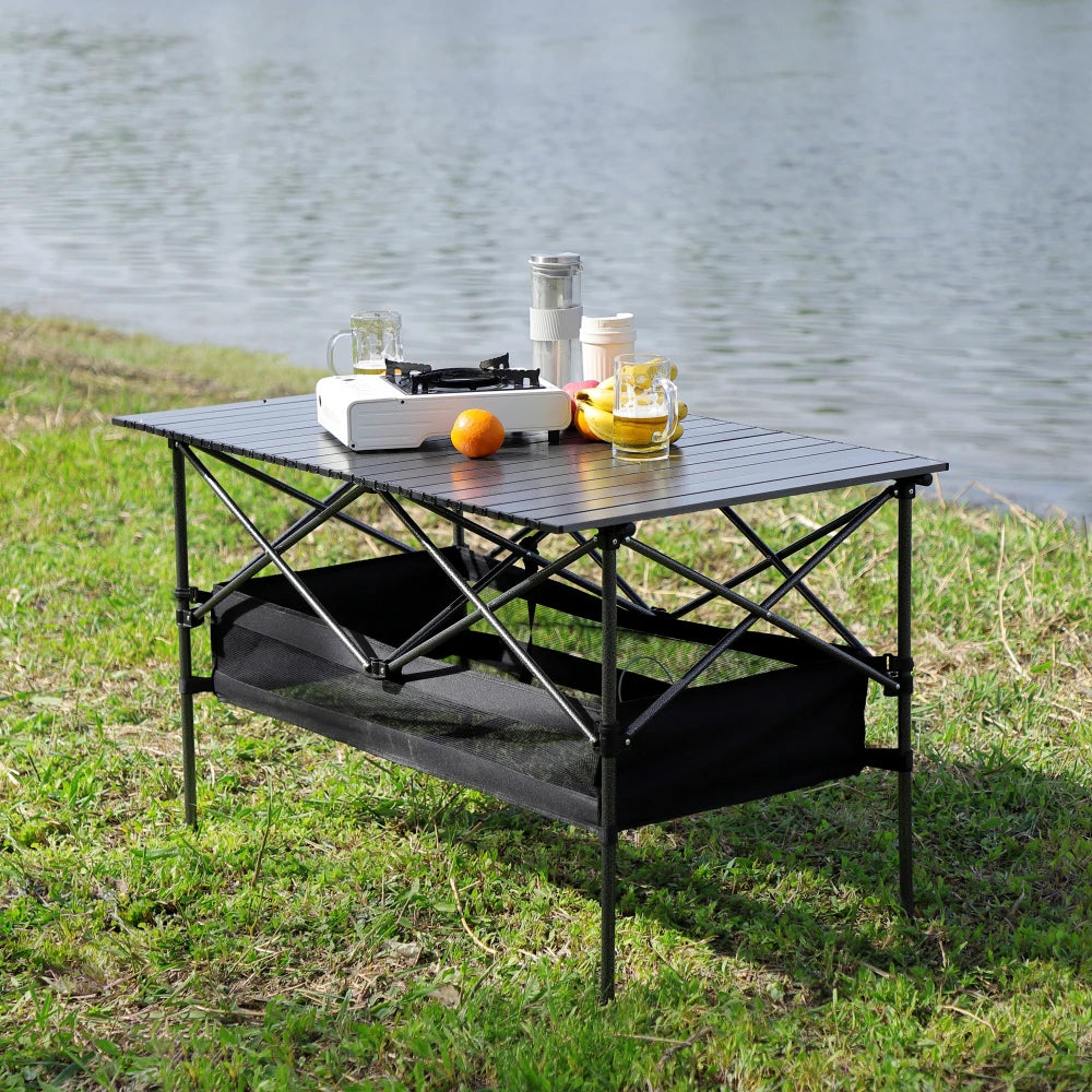 Folding Outdoor Table and Chairs Set for Indoor