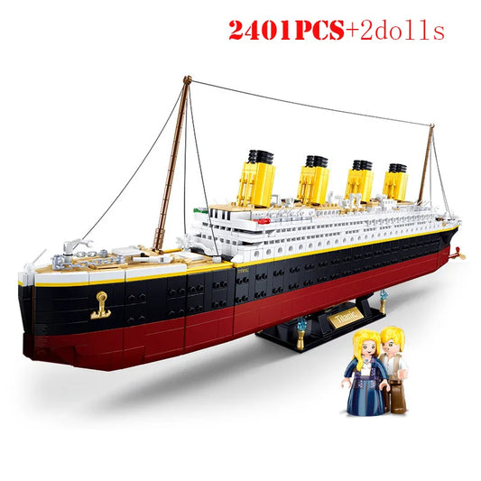 RMS Titanic Cruise Boat Ship Building Blocks Sets