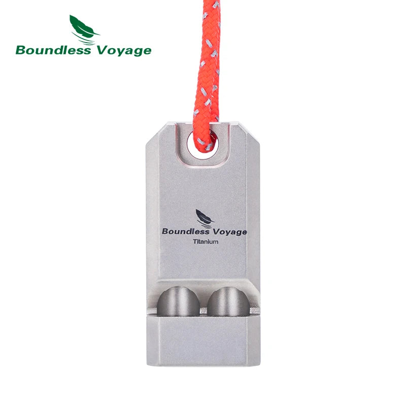 Boundless Voyage Titanium Whistle