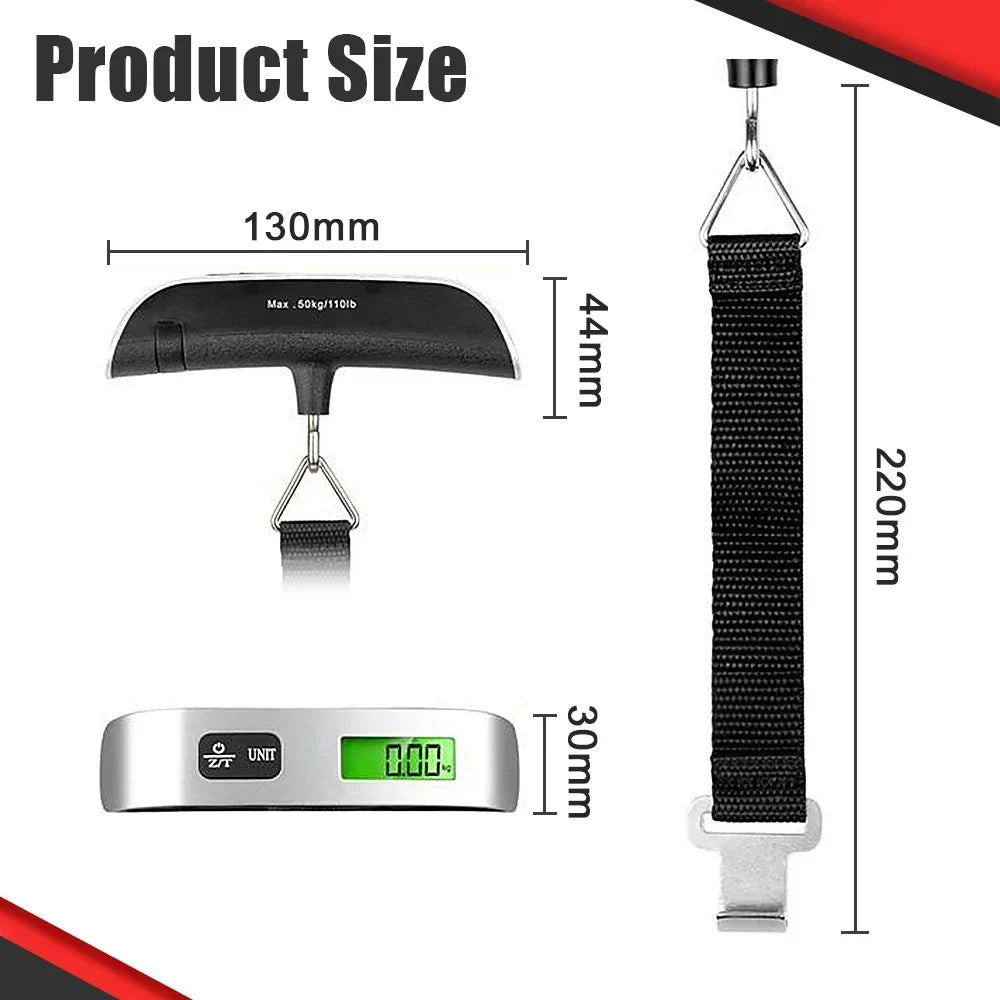 Portable Scale Digital LCD Display