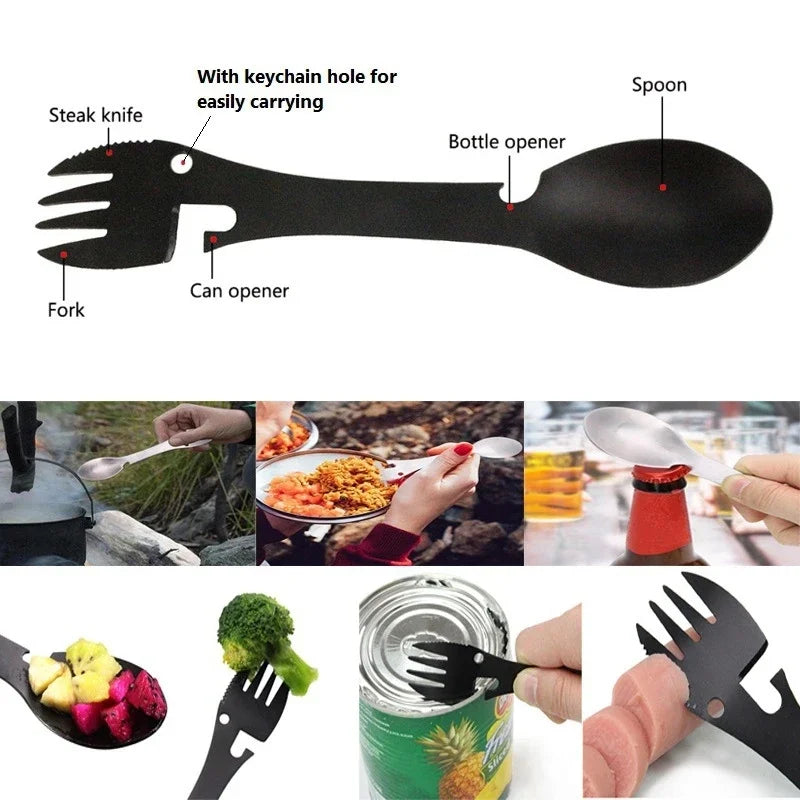 Stainless Steel Multifunctional Practical Fork Knife