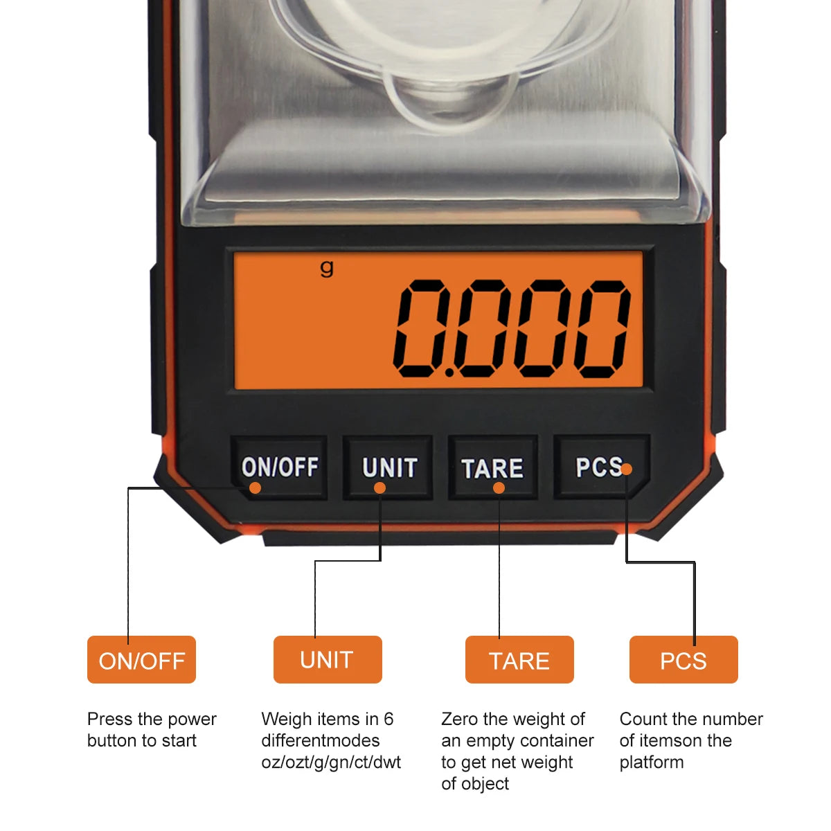 Portable Electronic Digital Scale