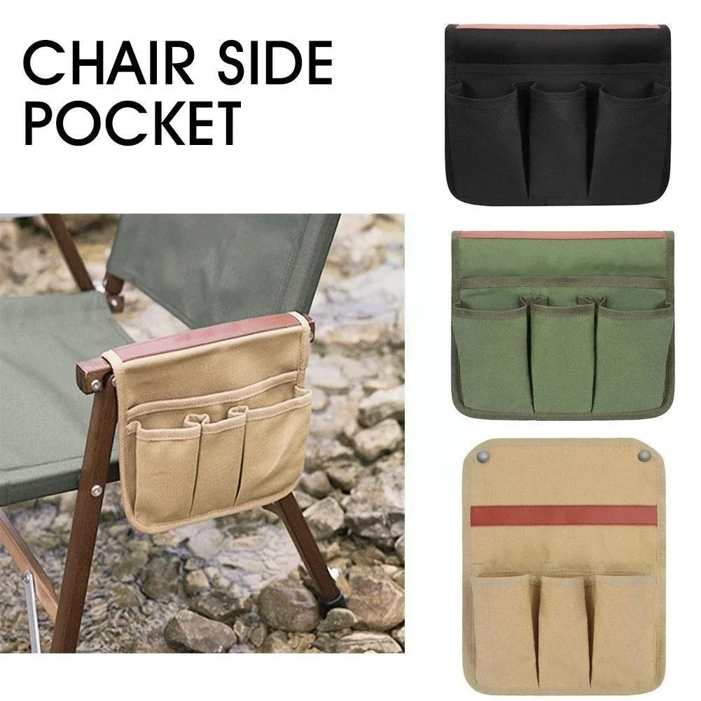 Portable Chair Armrest Hanging Bag